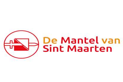 Logo FDe mantel van Sint Maarten