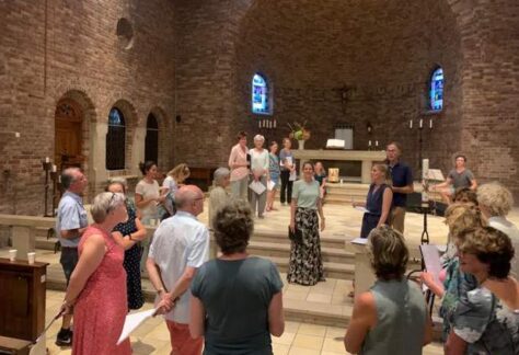 Foto maandelijks koor Geen gehoor in de Dominicuskerk