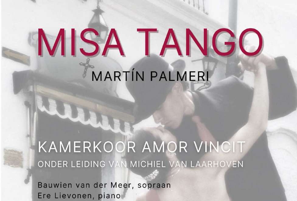 Poster concert Misa Tango