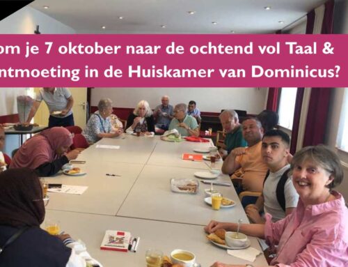 Open ochtend Huiskamer van Dominicus