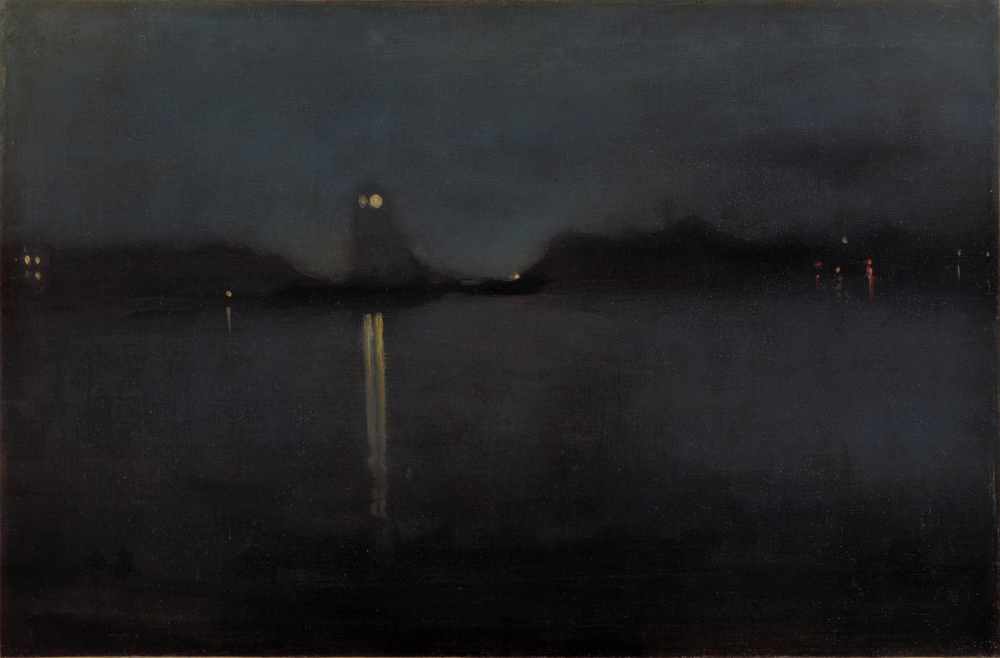 Nocturnes - schilderij James McNeill Whistler