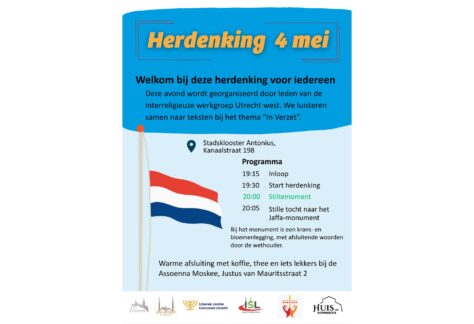 Flyer 4 mei -herdenking 2026